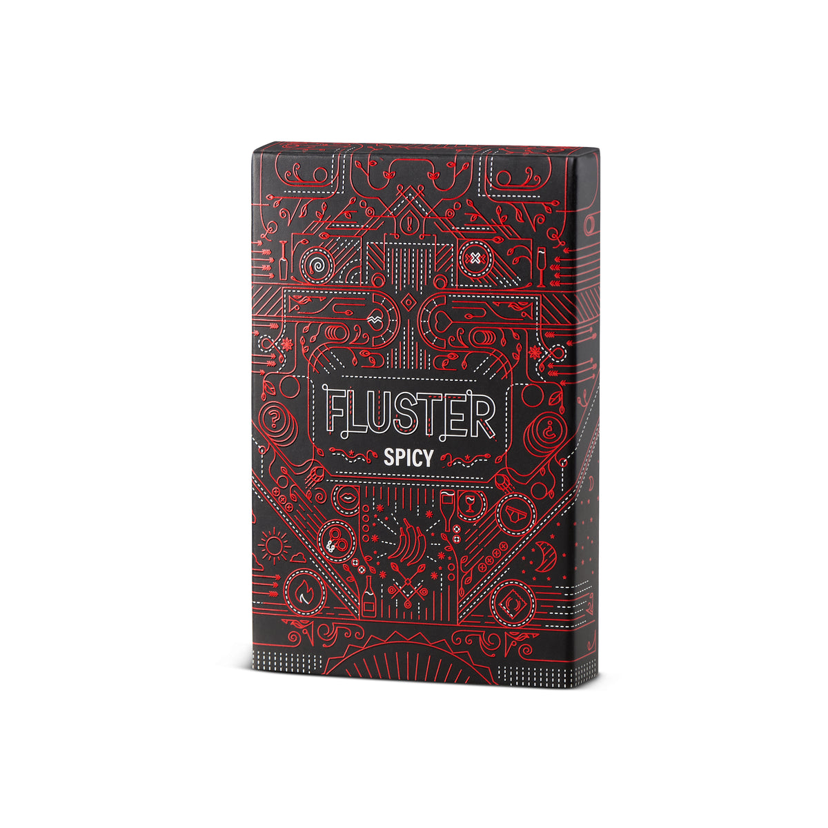 The FLUSTER Spicy Pack on a white background