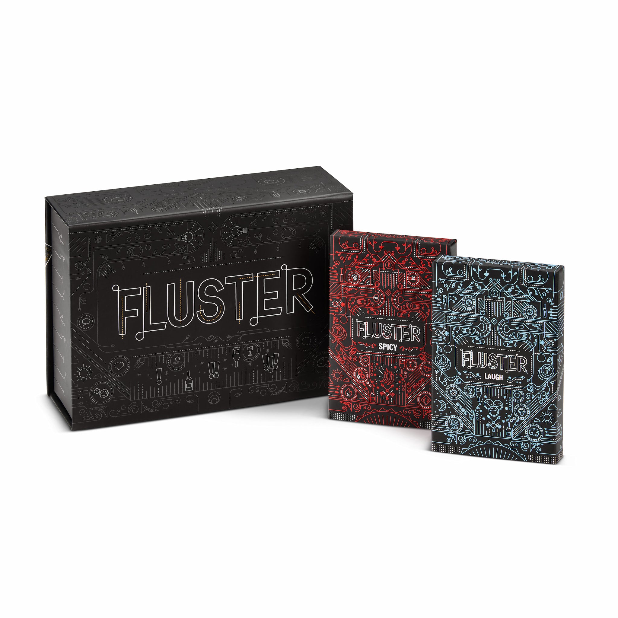 FLUSTER Complete Combo: Base Game, Spicy Pack & Laugh Pack