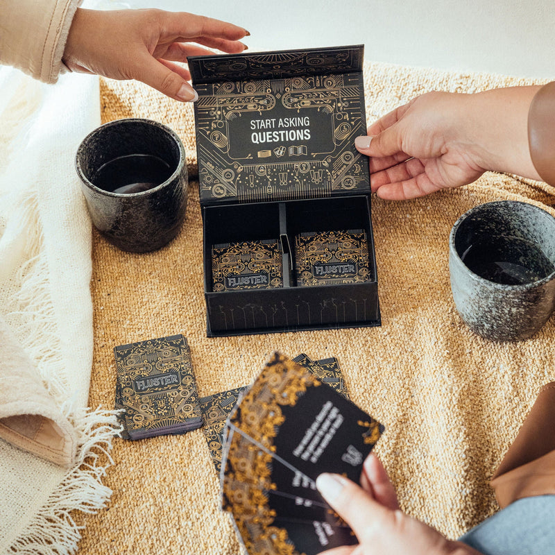 Social Card Game of Unusual Questions for Deeper Connections | FLUSTER