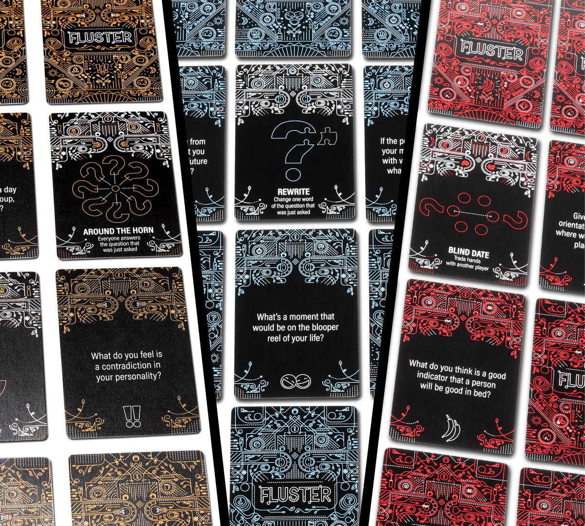 FLUSTER Complete Combo: Base Game, Spicy Pack & Laugh Pack