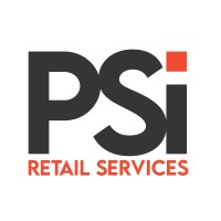 PSi Retail Services logo with 'PSi' in black and 'Retail Services' in red on a white background